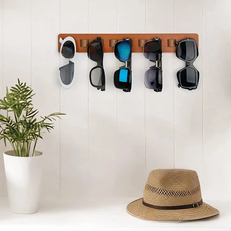 Wooden Eyeglass Storage 
