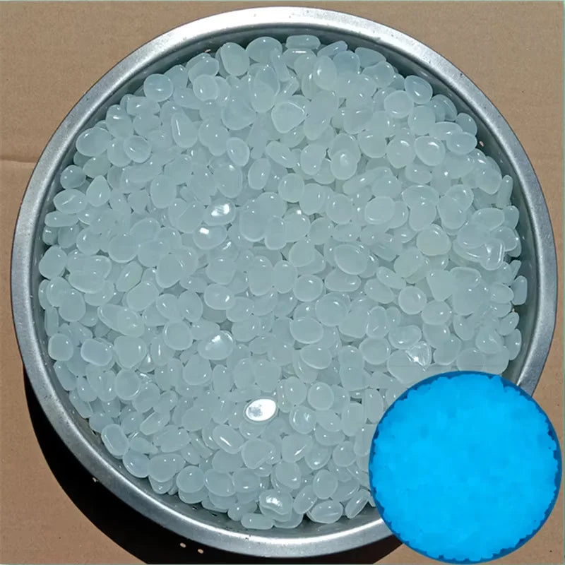 100Pcs Luminous Garden Stones 