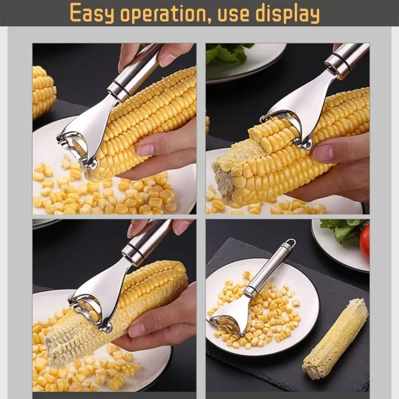 Stainless Steel Corn Planer Corn Cob Stripper Tool