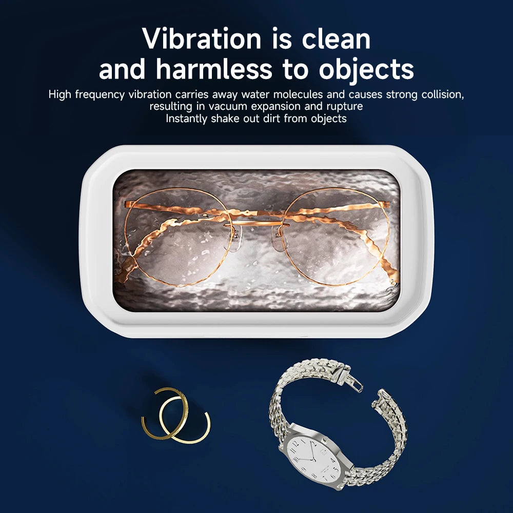 TINSOL® Ultrasonic Cleaning Machine Glasses, Jewelry, and Dentures