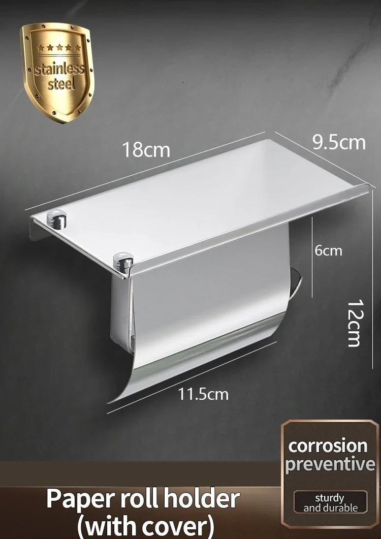 Stainless Steel Paper Towel Holder 