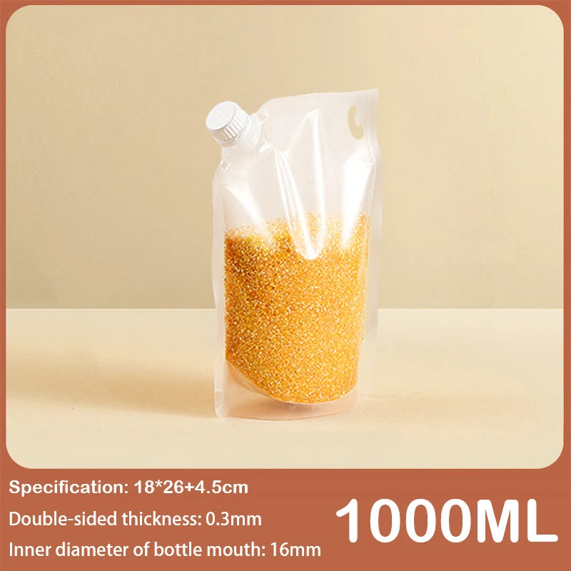 Grain Storage Bag Portable Insect Proof Fresh Keeping Bag 
