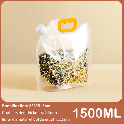 Grain Storage Bag Portable Insect Proof Fresh Keeping Bag 