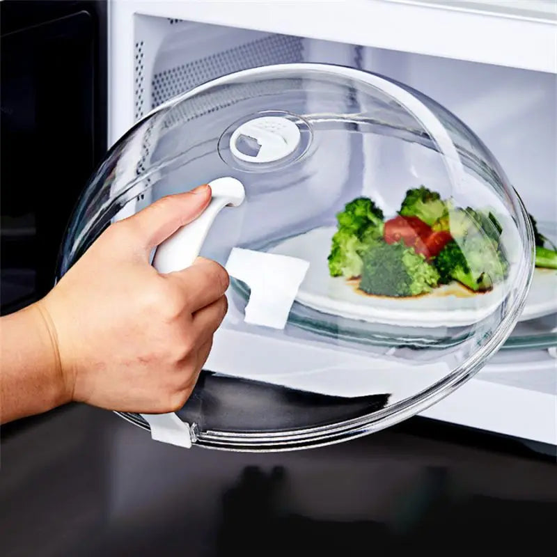 Microwave Food Splash Proof Cover Cooking Utensils Accessories