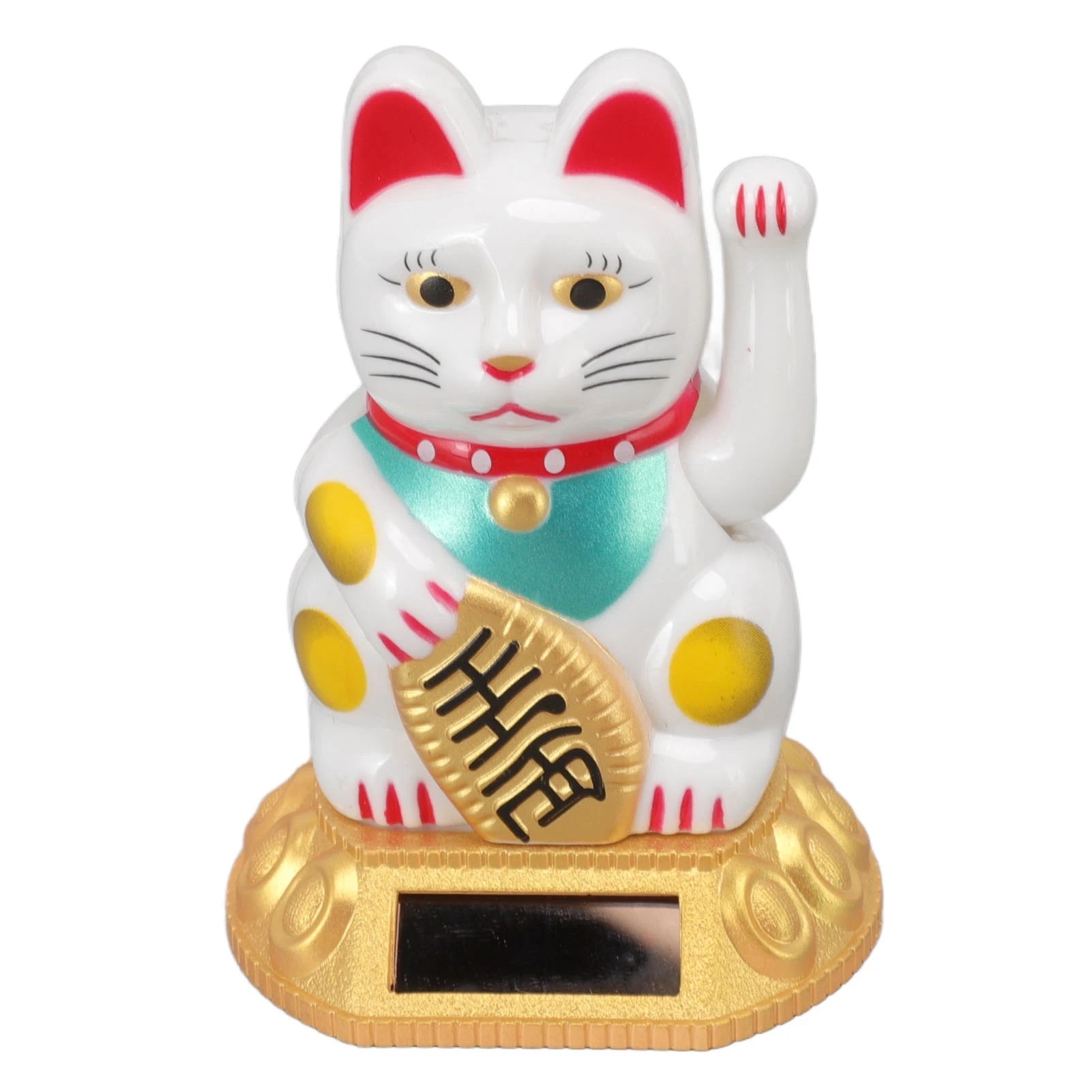 Chinese Lucky Cat Decoration Statue Figurine for Home Car Decoration 