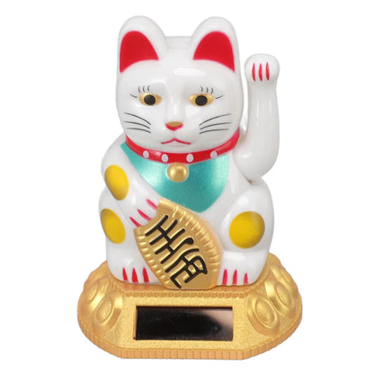 Chinese Lucky Cat Decoration Statue Figurine for Home Car Decoration 