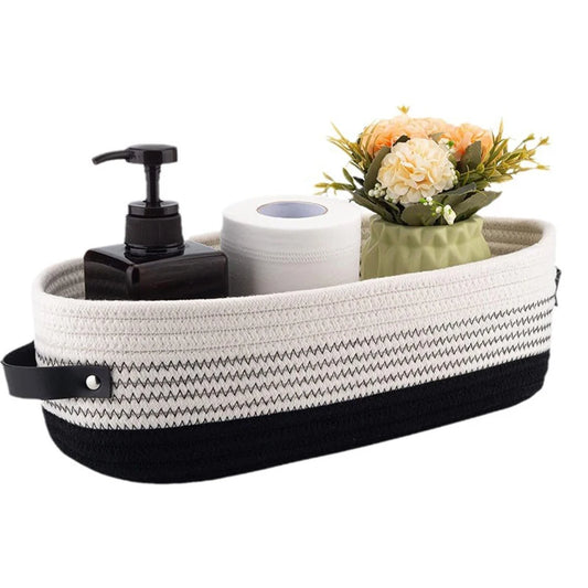 Nordic Cotton Rope Woven Storage Baskets