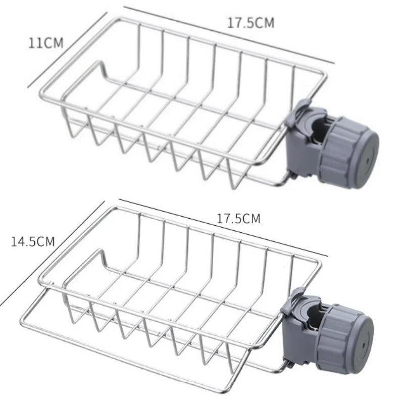 Faucet Hanging Type Drainage Rack for Kitchen Bathroom Sink  