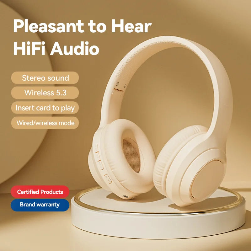 Xiaomi TH30 Wireless Headphones Bluetooth 5.3 Headset Head Mounted Noise Cancelling Headband Sport Earbuds Earphones for Running