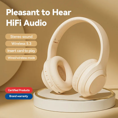 Xiaomi TH30 Wireless Headphones Bluetooth 5.3 Headset Head Mounted Noise Cancelling Headband Sport Earbuds Earphones for Running