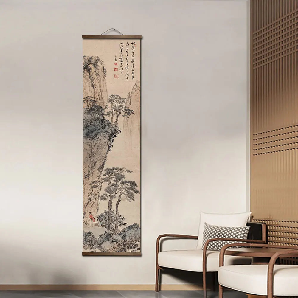 Chinese Traditional Landscape Canvas Wall Art