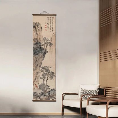 Chinese Traditional Landscape Canvas Wall Art