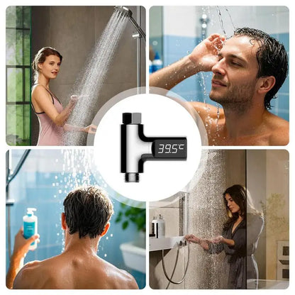Hot Tub Water Temperature Monitor Electricity LED Display Home Shower Faucets Water Thermometer Bathing Temperature Meter
