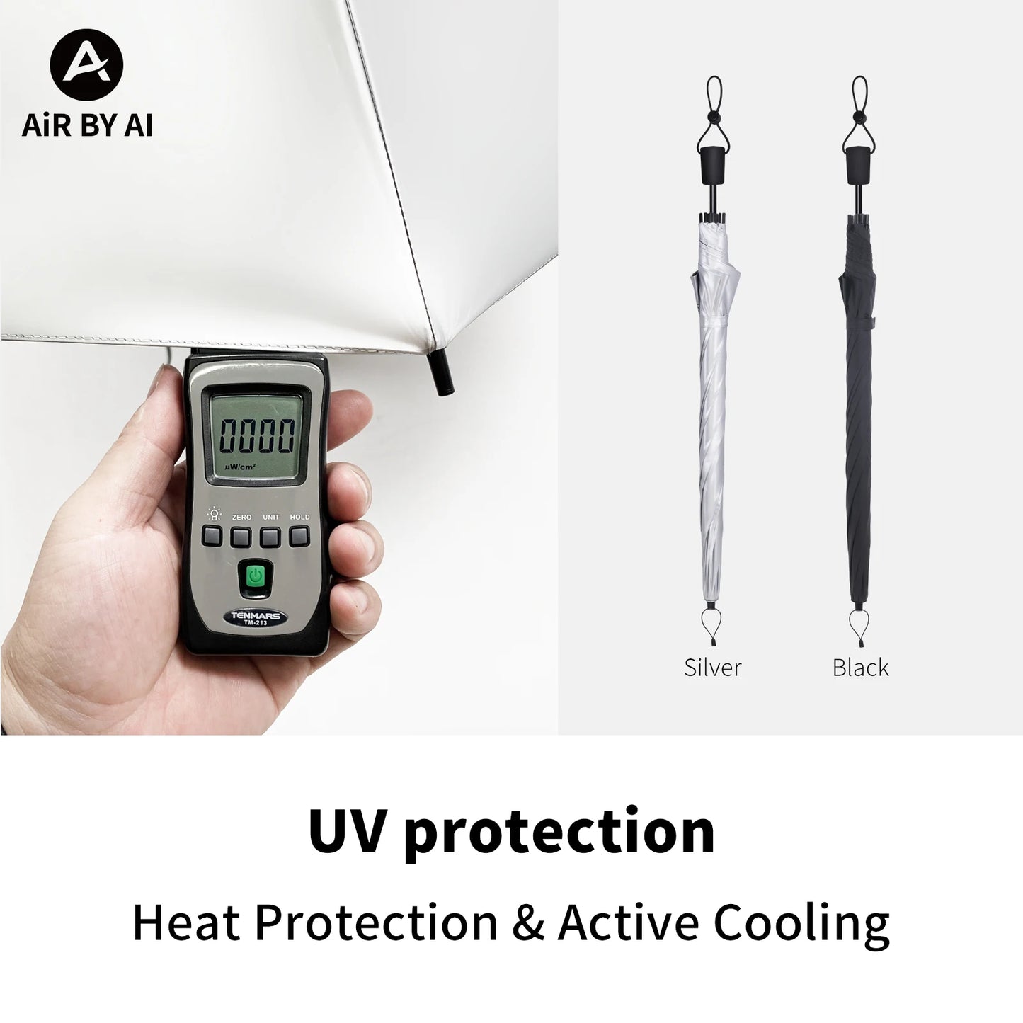 Hiking Umbrella Ultralight Outdoor with Backpack Clip – Sun & Rain Protection