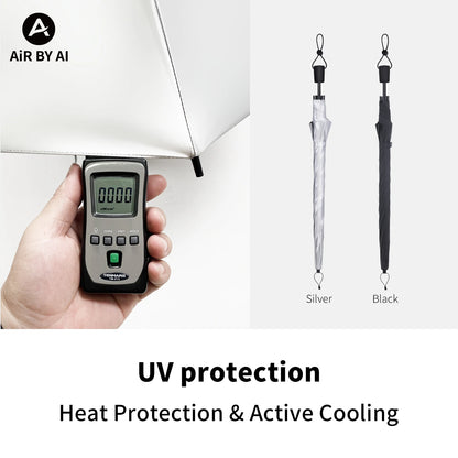 Hiking Umbrella Ultralight Outdoor with Backpack Clip – Sun & Rain Protection