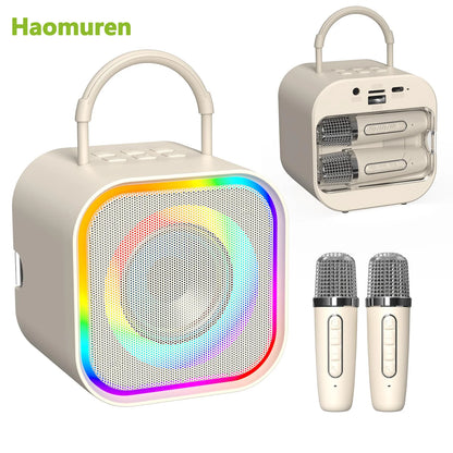 Haomuren® Mini Karaoke Machine for Kids All in One 