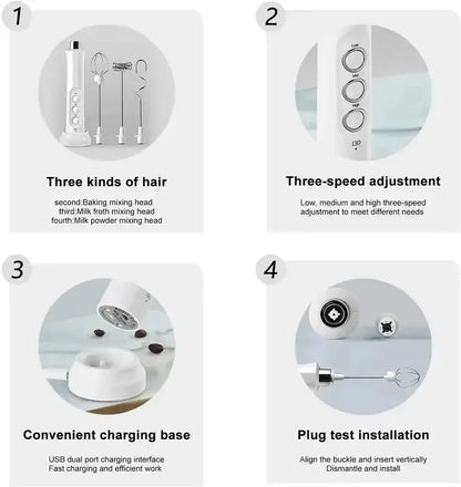 BALASHOV® Handheld Electric Milk Mixer