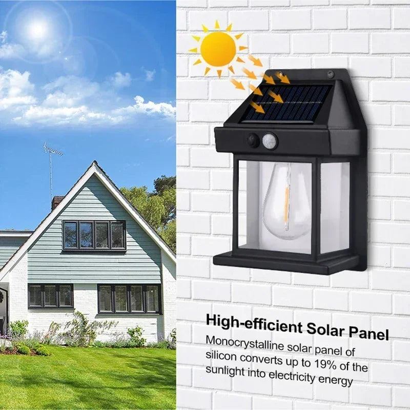 Solar Outdoor Wall Light