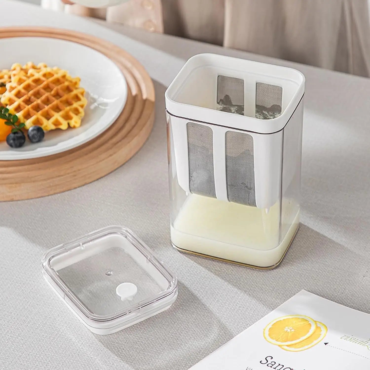 Greek Yogurt Strainer Multi Yoghurt Maker with Fine Mesh Bag 