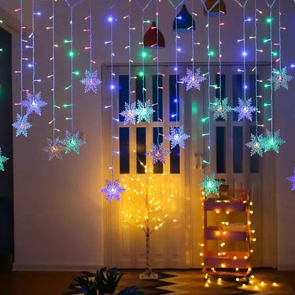 3.2M Christmas Snowflakes LED String Lights Decoration