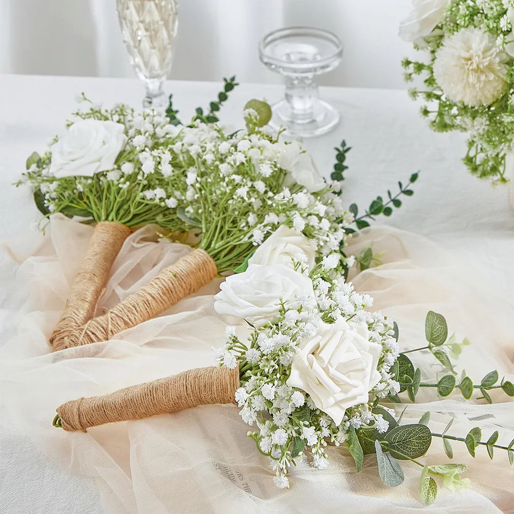 Artificial Flowers Baby Breath Flower Fake Gypsophila 