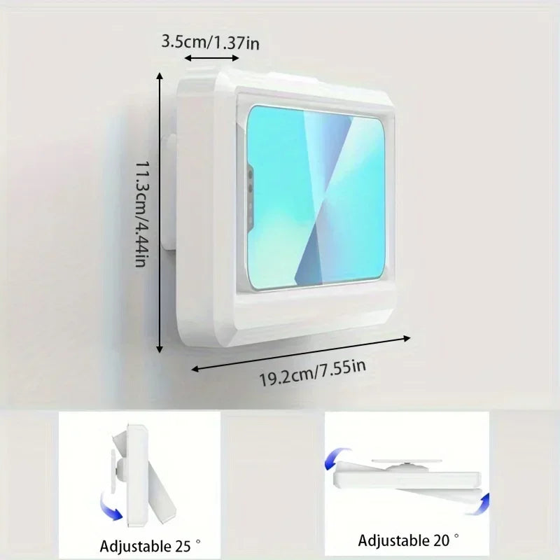 360° Rotating Waterproof Shower Phone Holder