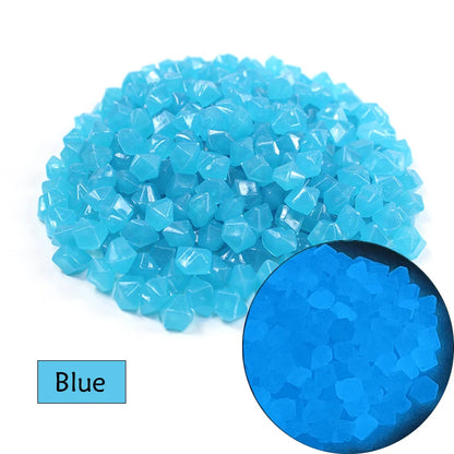 50/100/200Pcs Luminous Stones Outdoor Yard Decorations