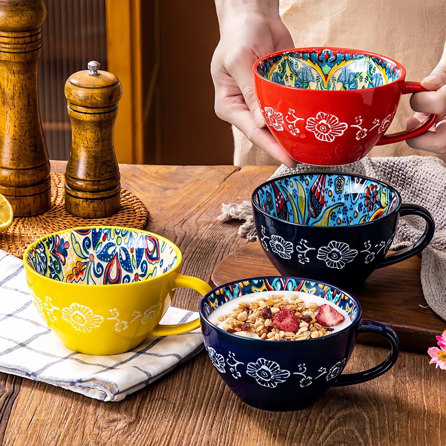 Bohemian Morning Tea Coffee Mug  