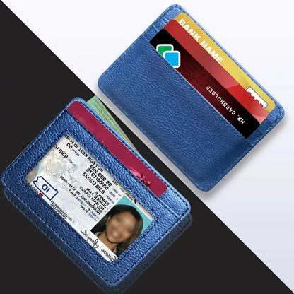 Small ID Card Case 5 Card Slots Cardholder