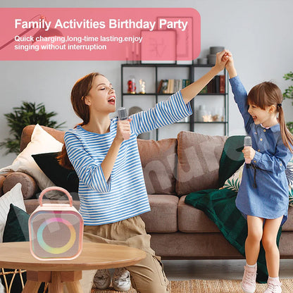 Haomuren® Mini Karaoke Machine for Kids All in One 