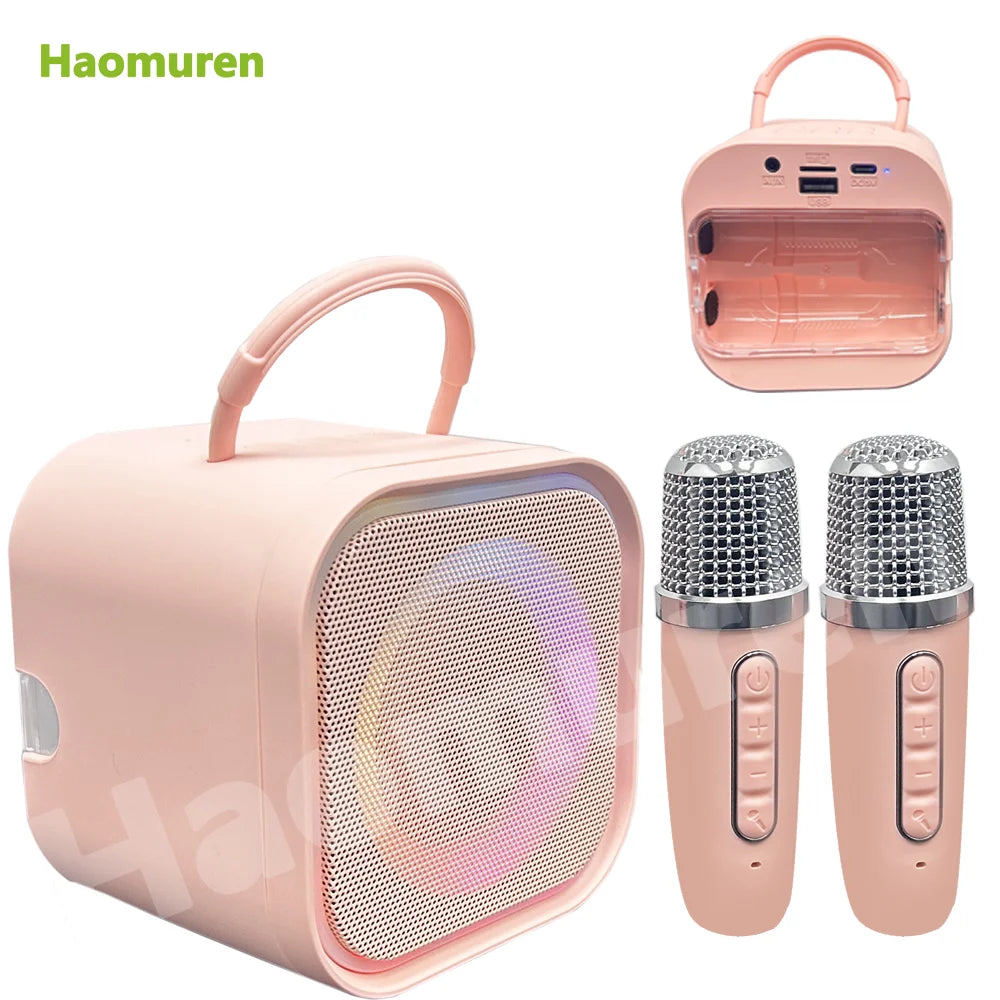 Haomuren® Mini Karaoke Machine for Kids All in One 