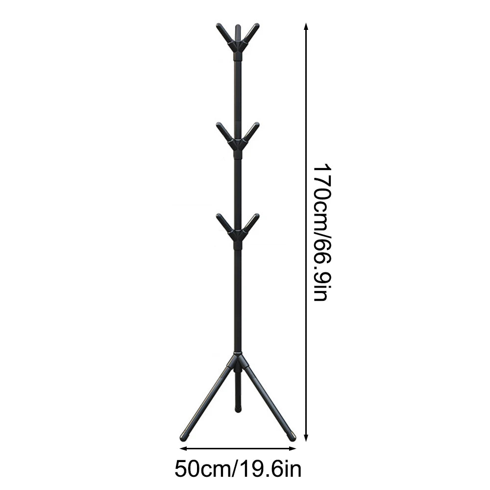 Easy-To-Assemble Floor Standing Irregular Coat Rack