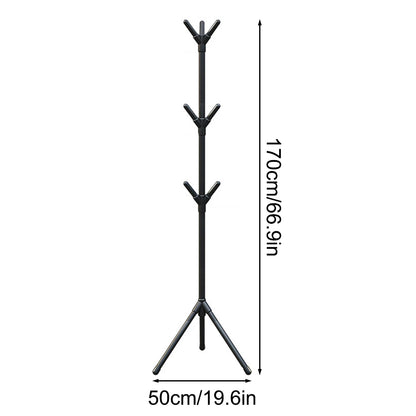 Easy-To-Assemble Floor Standing Irregular Coat Rack