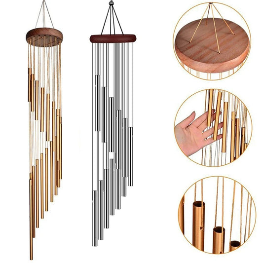 12 Tubes Aluminum Wind Chimes