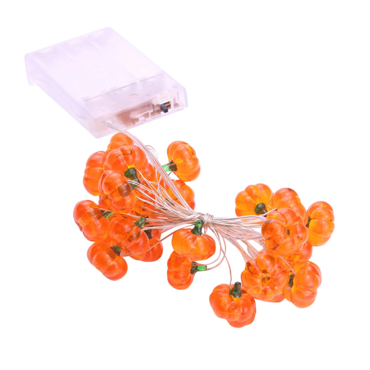 Pumpkin Horror Eyeballs LED String Lights 