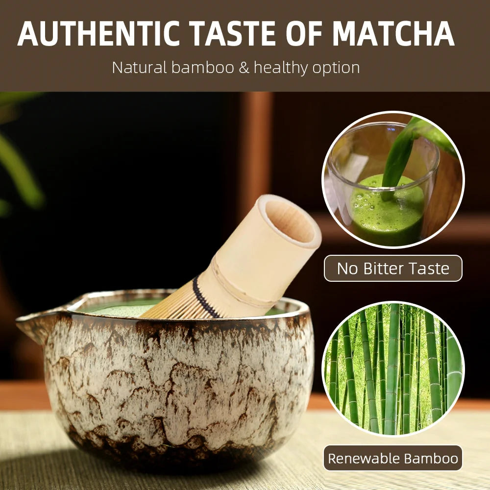 6Pcs/Set Japanese Matcha Tea Set 