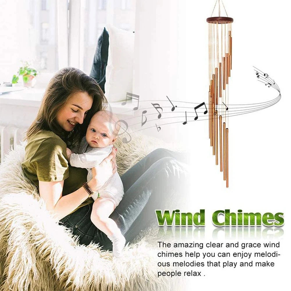 12 Tubes Aluminum Wind Chimes