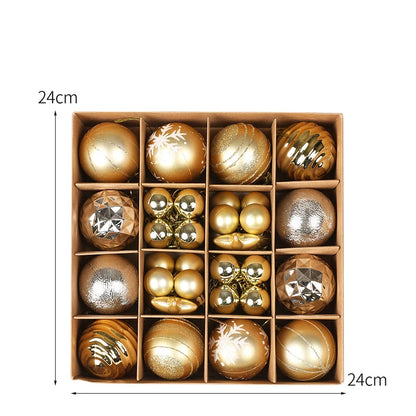 36Pcs Christmas Tree Ball New Year 2026 