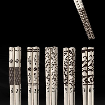 Japanese Stainless Steel Chopsticks