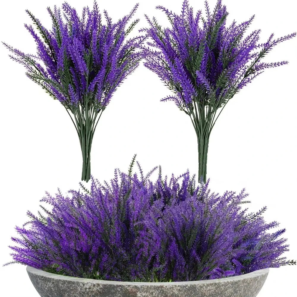 5Pcs Artificial Lavender Flower Heads