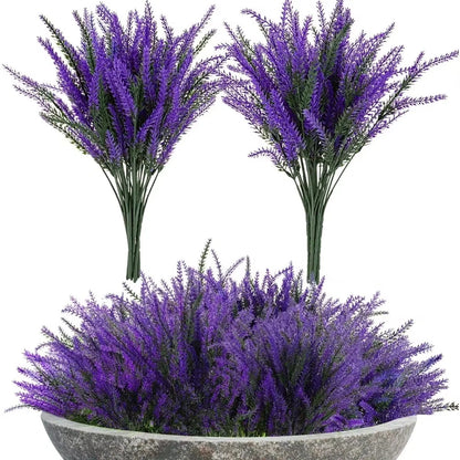 5Pcs Artificial Lavender Flower Heads