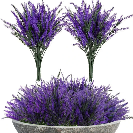 5Pcs Artificial Lavender Flower Heads