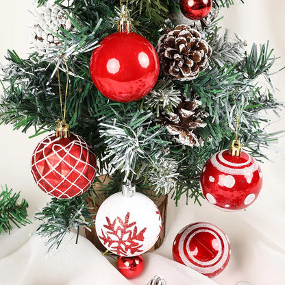 36Pcs Christmas Tree Ball New Year 2026 