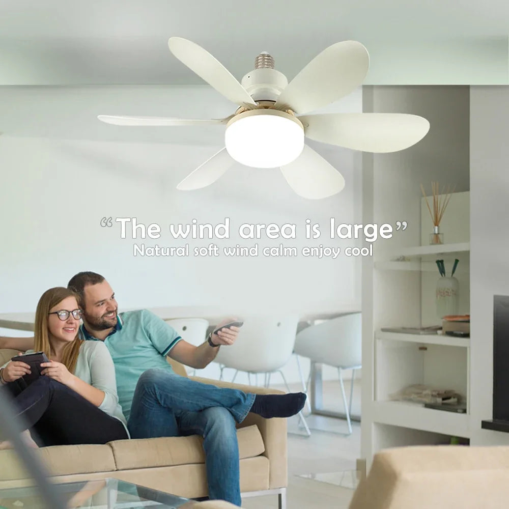 NEWSTYLE® Quiet Breeze LED Fan Light Wireless Remote 