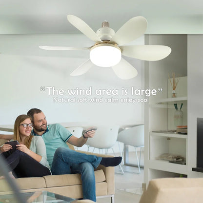 NEWSTYLE® Quiet Breeze LED Fan Light Wireless Remote 