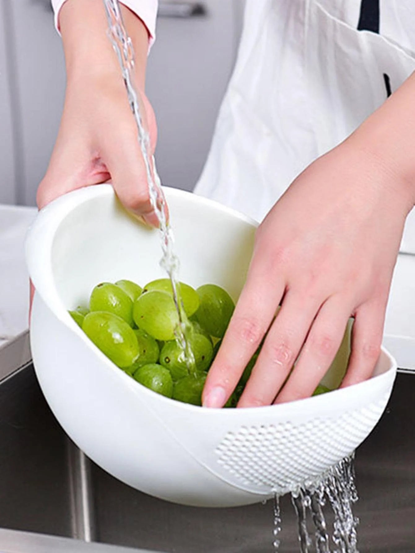 Colander Basket Bowl Washing Drain Basket 