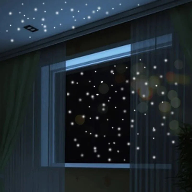 407Pcs Luminous Wall Stickers 