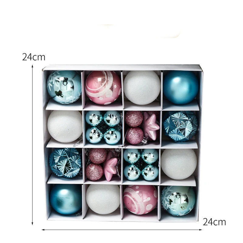 36Pcs Christmas Tree Ball New Year 2026 