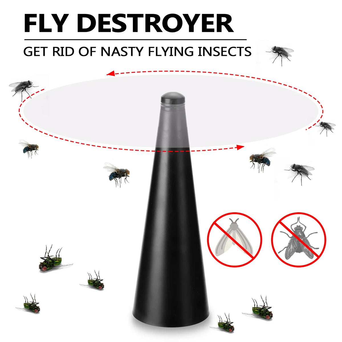 Fly Bug Repeller Fan Food Protector