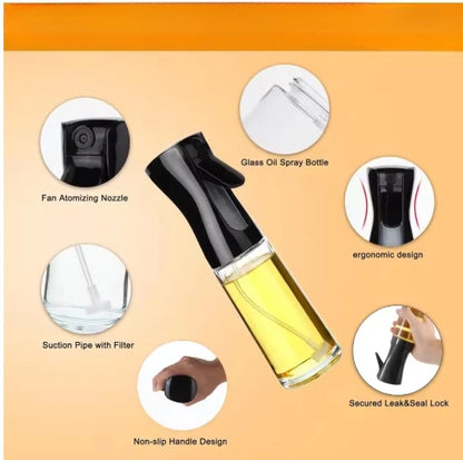 Glass Oil Spray Bottle 